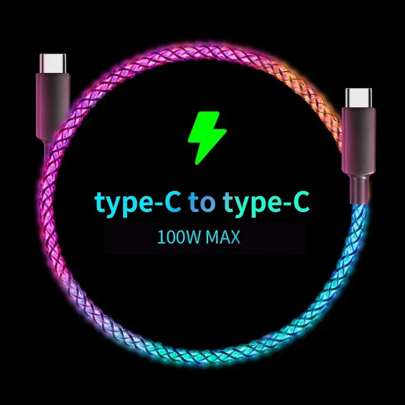 Fast Charging RGB Cable 100W