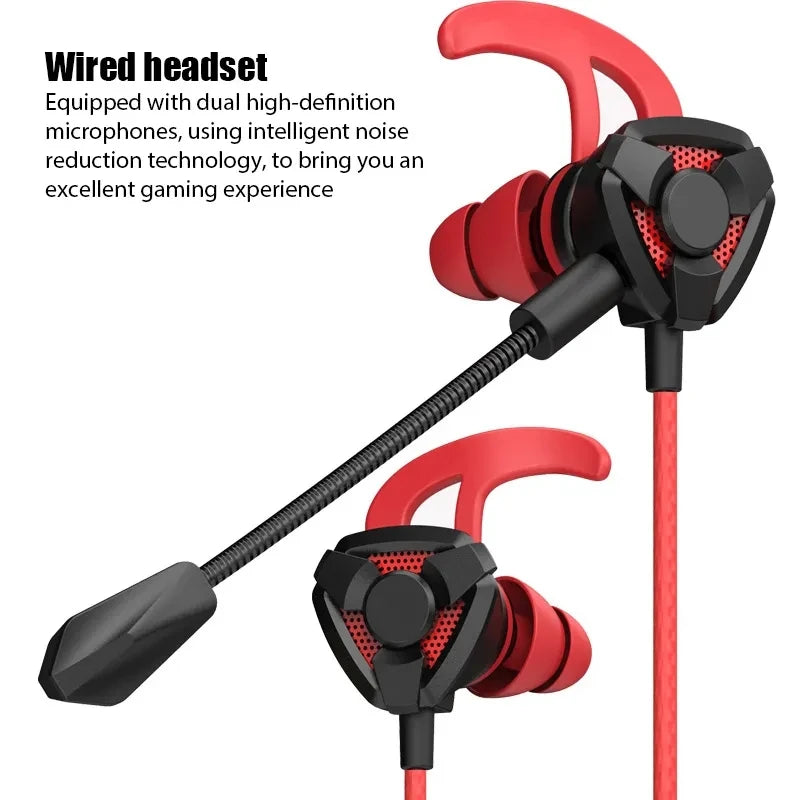 Wired Gaming Earbuds With Mic