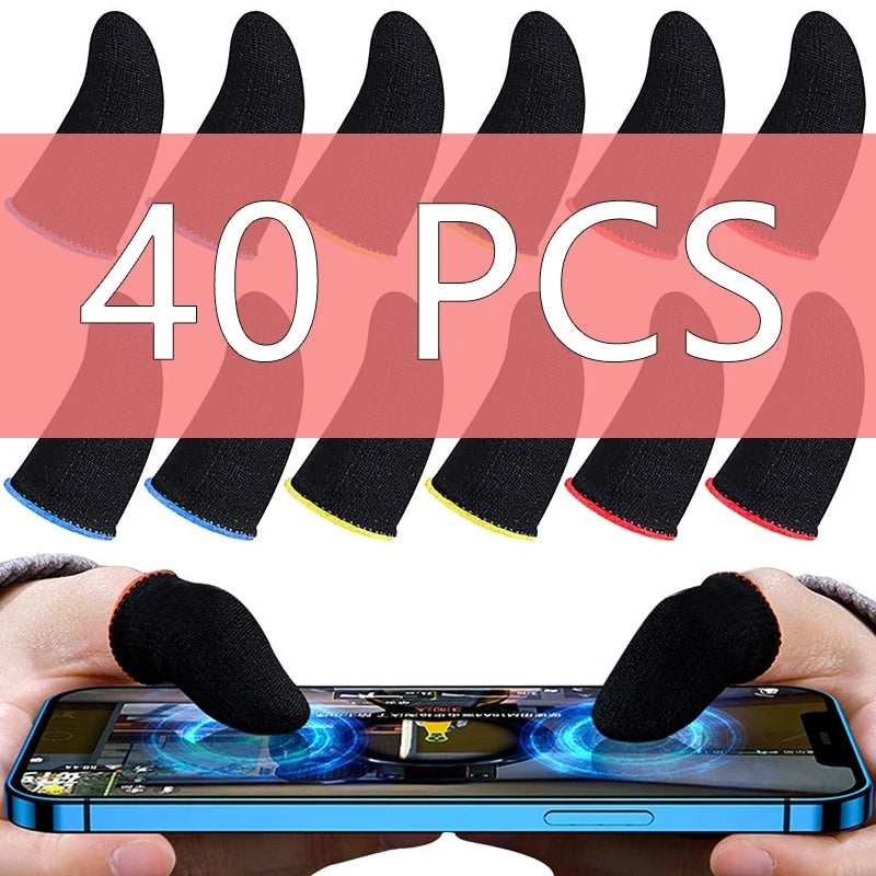 20/40pcs Gaming Finger Gloves