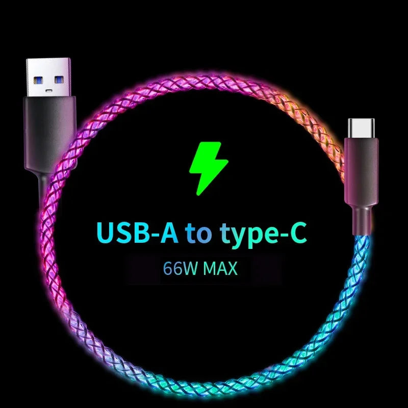 Fast Charging RGB Cable 100W