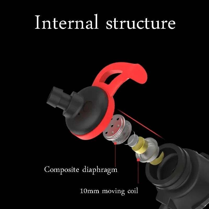 Wired Gaming Earbuds With Mic