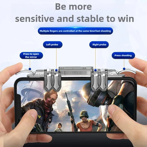 6 Fingers mobile gaming triggers